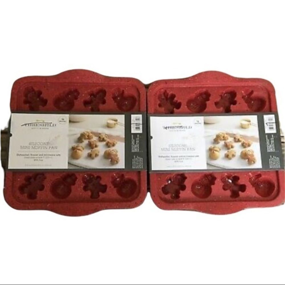 Threshold Silicone Muffin Pan Gingerbread Set Of 2